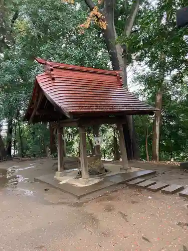 氷川女體神社の手水