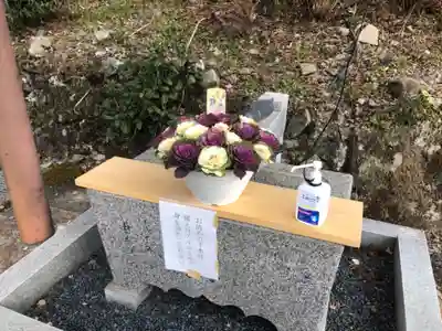桑田神社の手水舎