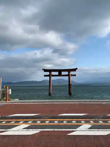 白鬚神社の鳥居