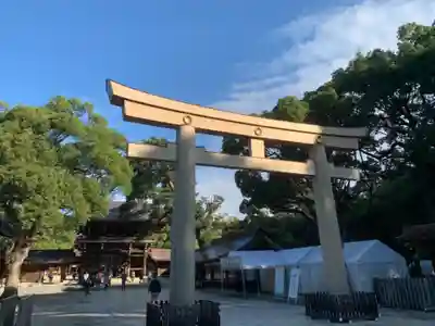 明治神宮の鳥居