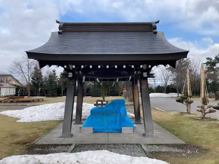 美瑛神社の手水舎