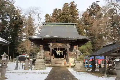 田村神社の本殿・本堂