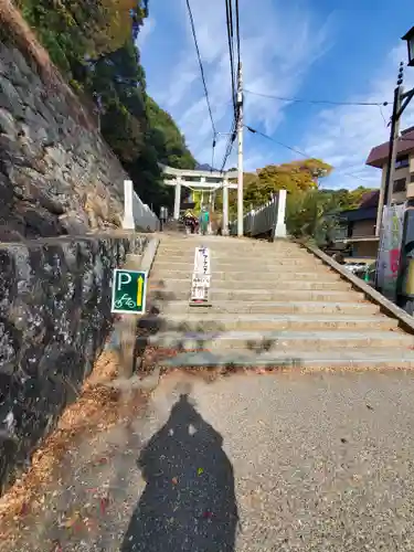 筑波山神社の鳥居