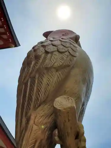 射楯兵主神社の狛犬