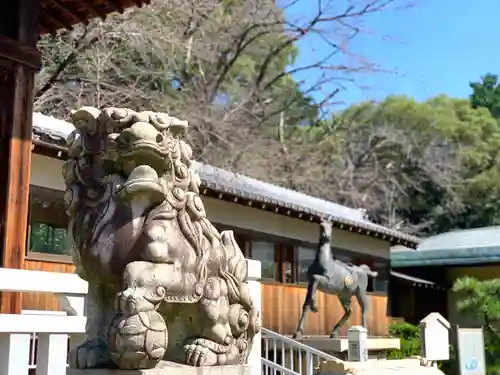 手力雄神社の狛犬