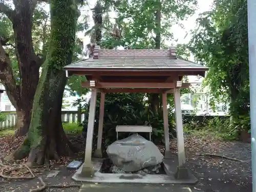 伊河麻神社の手水