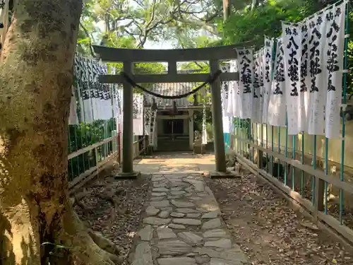 八大龍神社の鳥居