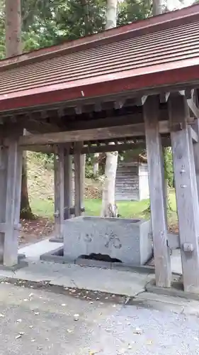 喜茂別神社の手水舎