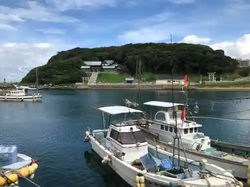 田島神社の景色