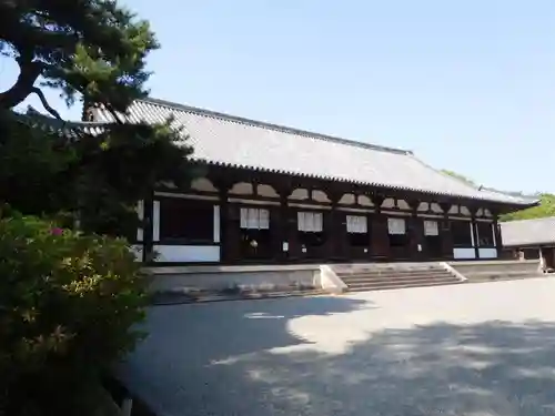 唐招提寺の本殿・本堂