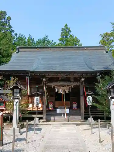 滑川神社 - 仕事と子どもの守り神(福島県)