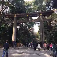 明治神宮の鳥居