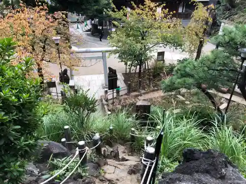 鳩森八幡神社の景色