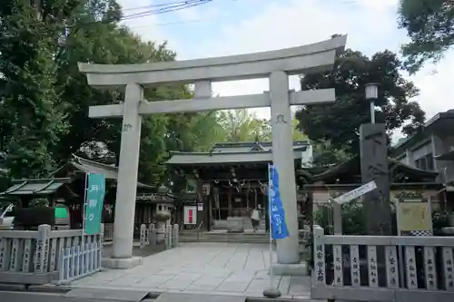 下谷神社の鳥居