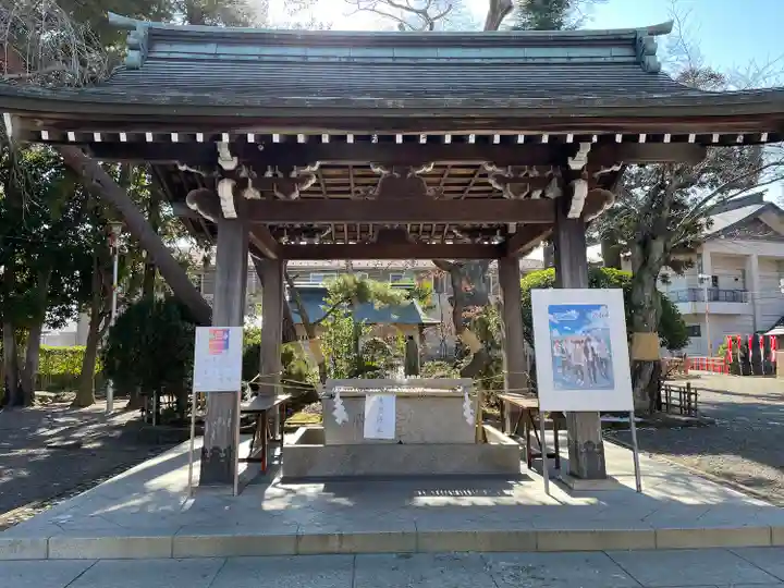 竹駒神社の手水舎