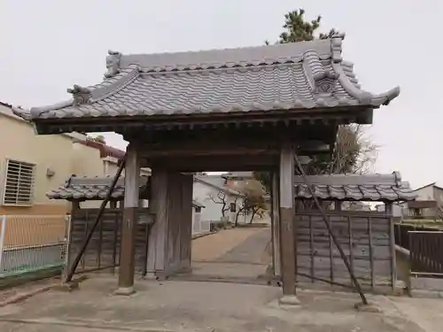 善国寺の山門・神門