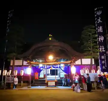 大浦神社の本殿・本堂