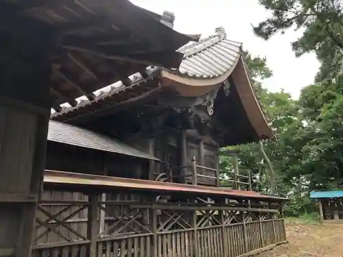 蛟蝄神社門の宮の本殿