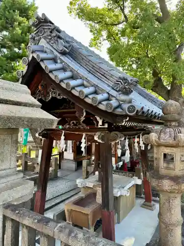 浅澤社（住吉大社境外末社）の手水舎