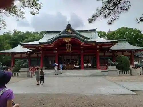 西宮神社の本殿・本堂
