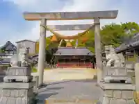 八幡社(大谷八幡社)の鳥居