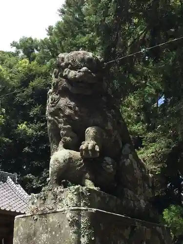 下立松原神社の狛犬