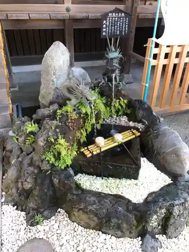 大井神社の手水舎