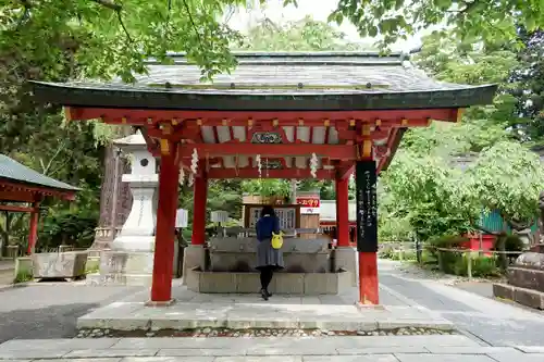 志波彦神社・鹽竈神社の手水舎