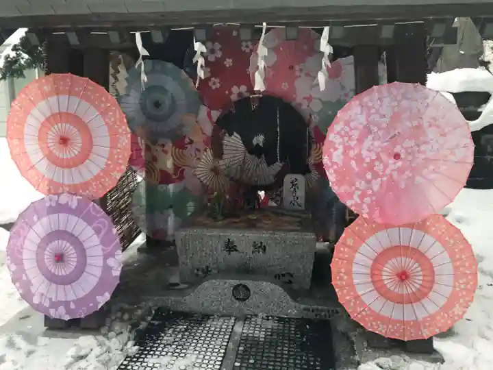 札幌諏訪神社の手水舎