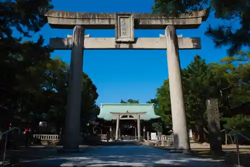 唐津神社の鳥居