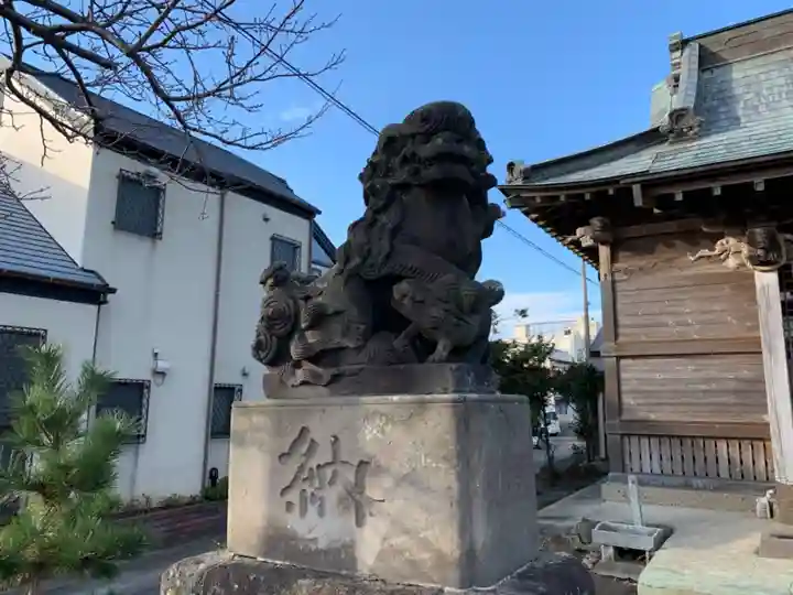 加茂神社の狛犬