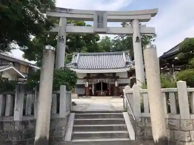 水堂須佐男神社の鳥居