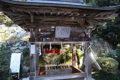 長命寺の手水舎