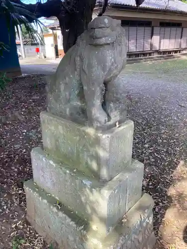 久伊豆神社の狛犬