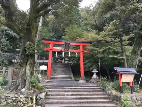 月読神社（松尾大社摂社）の鳥居