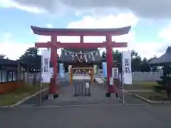 美瑛神社の鳥居