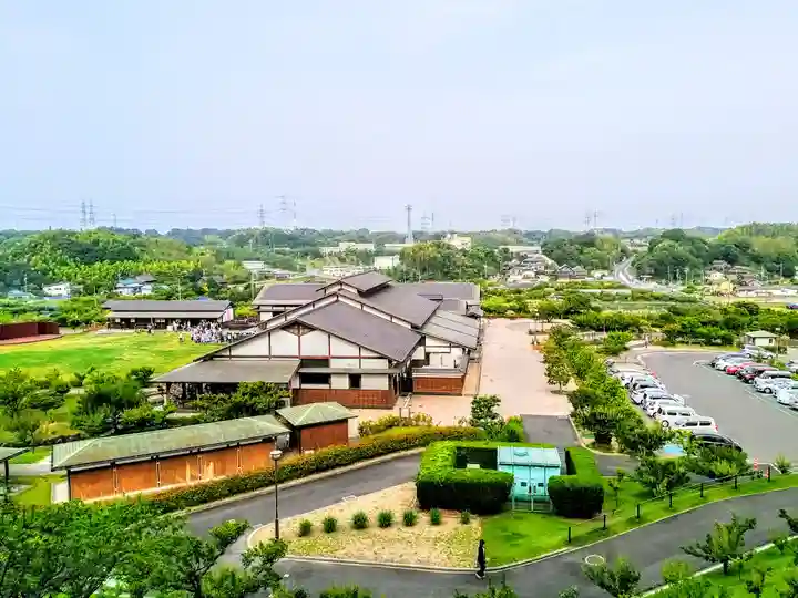 愛知用水神社の景色