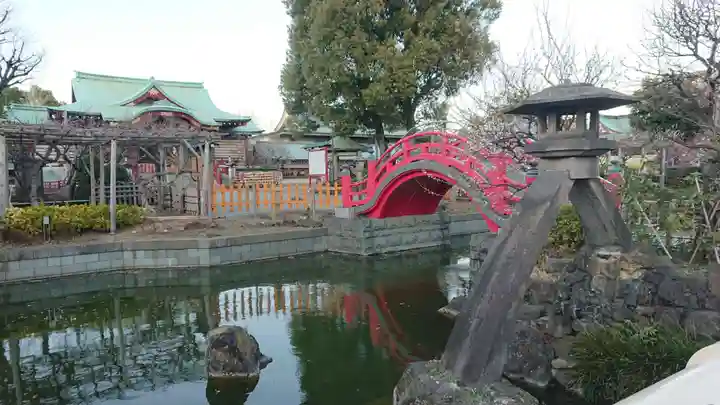 亀戸天神社の庭園