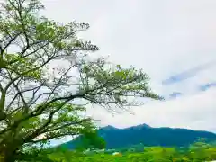 蚕影神社の景色