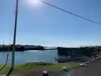 海上神社の景色