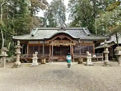 積田神社の本殿・本堂