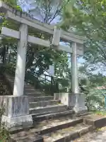 女浅間神社の鳥居