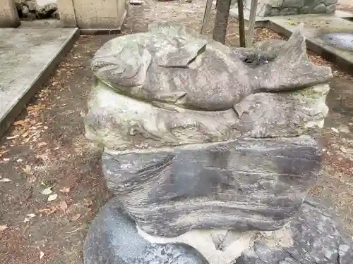 網屋天満宮の狛犬