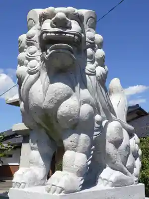 吉倉八幡宮の狛犬