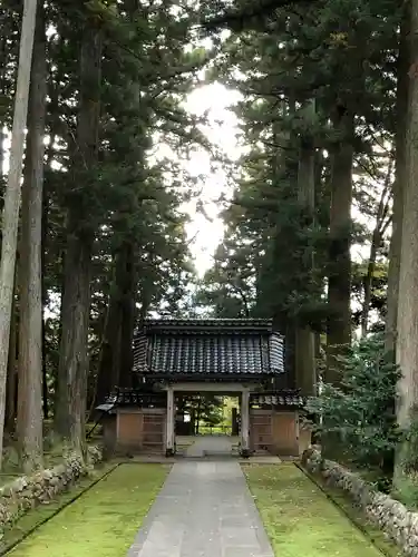 立山寺の山門・神門
