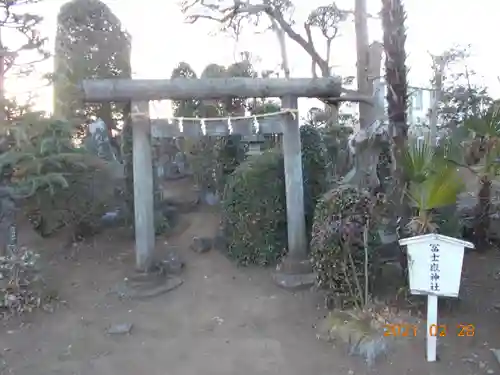 氷川神社の鳥居