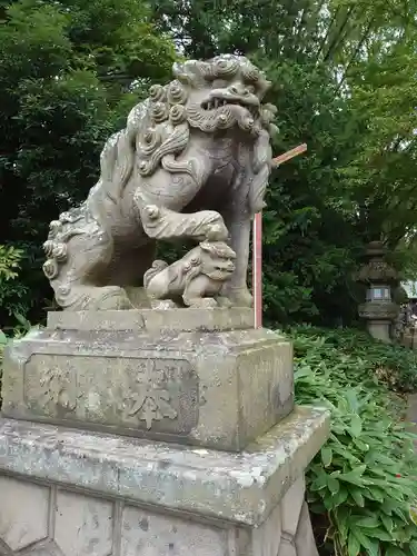 神炊館神社 ⁂奥州須賀川総鎮守⁂の狛犬