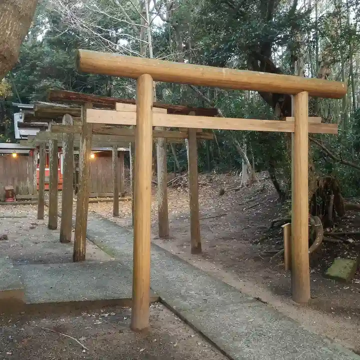 八龍神社の鳥居