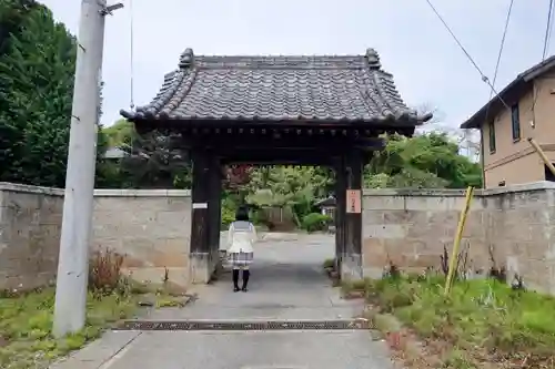 大庵寺の山門・神門
