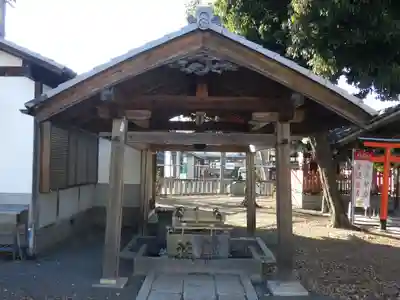 縣神社の手水舎